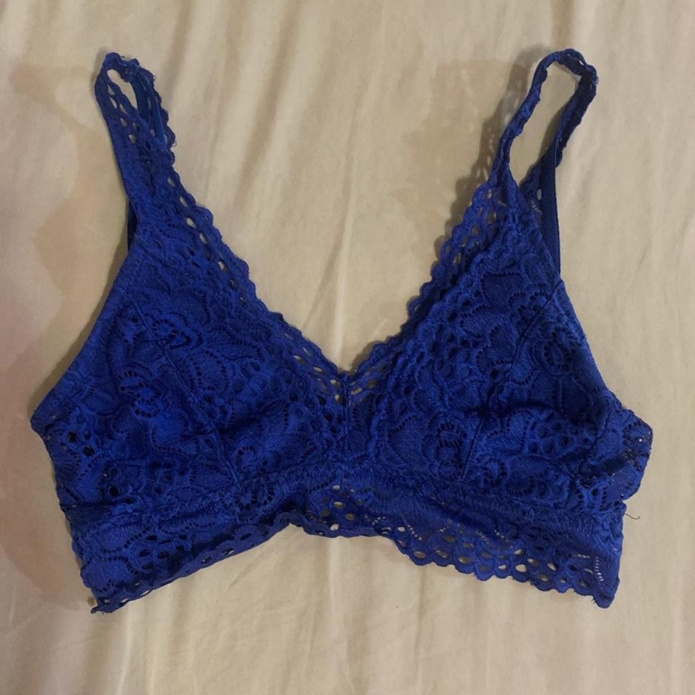 Blue bralette - Bobbie Brookes
